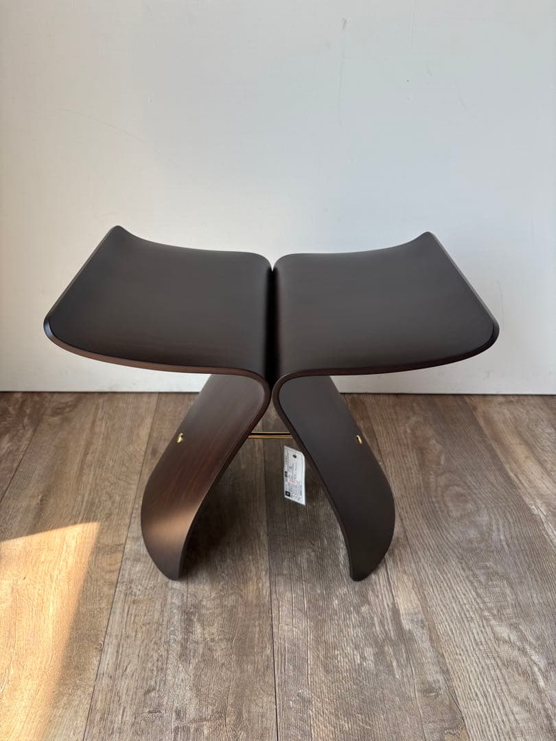 天童木工 バタフライスツール　品番S-0521RW-ST タグ付き　スツール