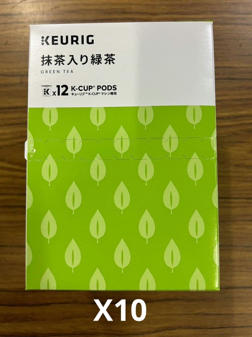 超お得商品～キューリグkカップ　抹茶入り緑茶 10箱セット
