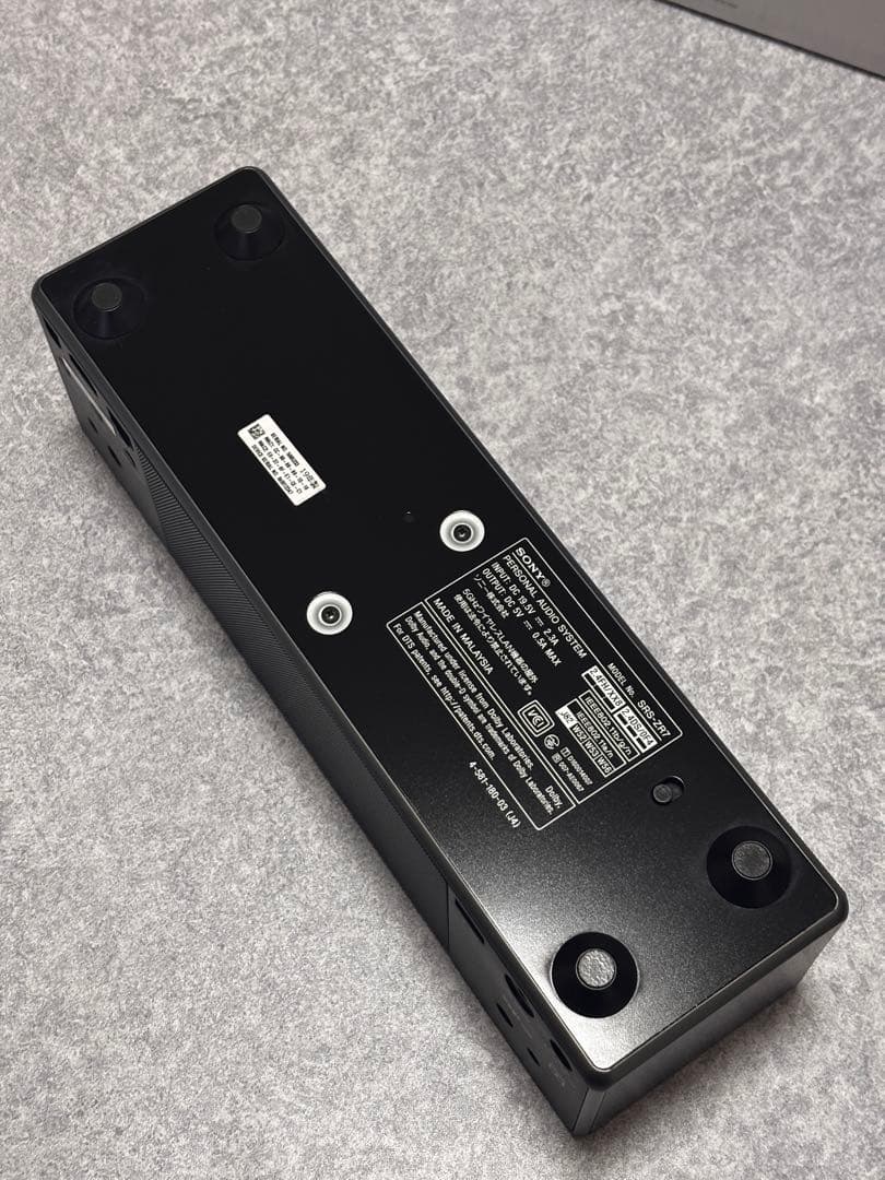 SONY ワイヤレススピーカー SRS-ZR7 ブラック 動作確認済み