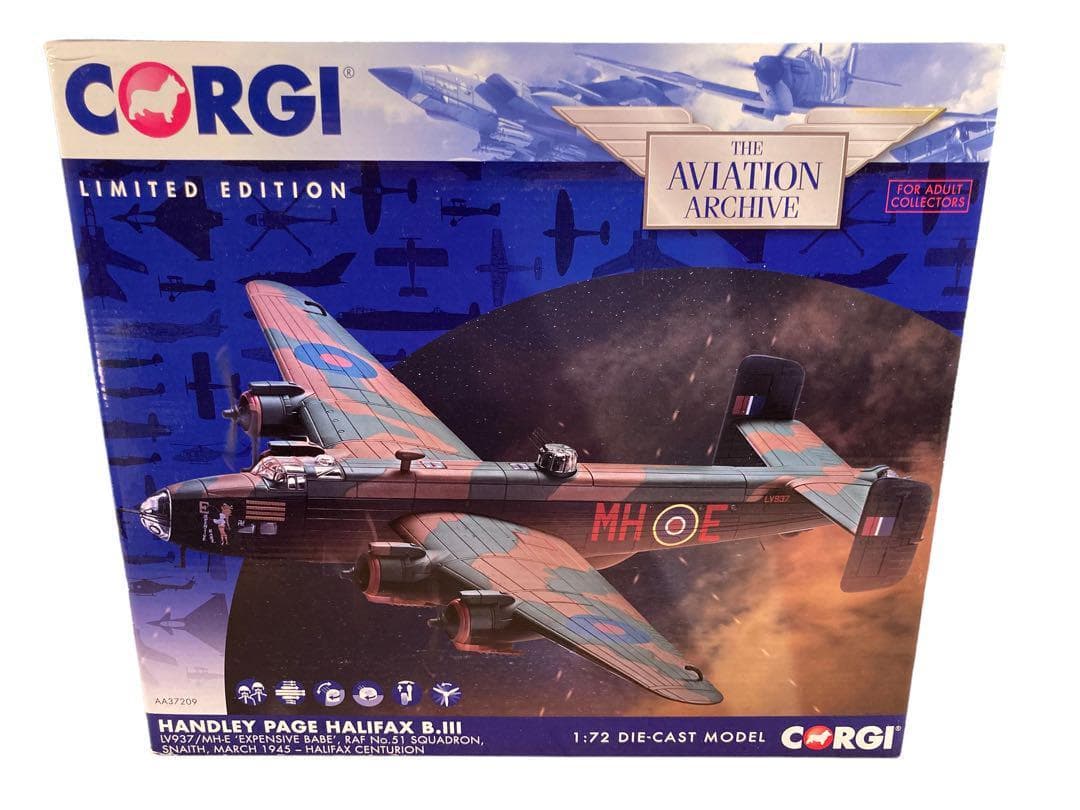 【デッドストック】Corgi ダイカストモデル AA37209 模型 航空機