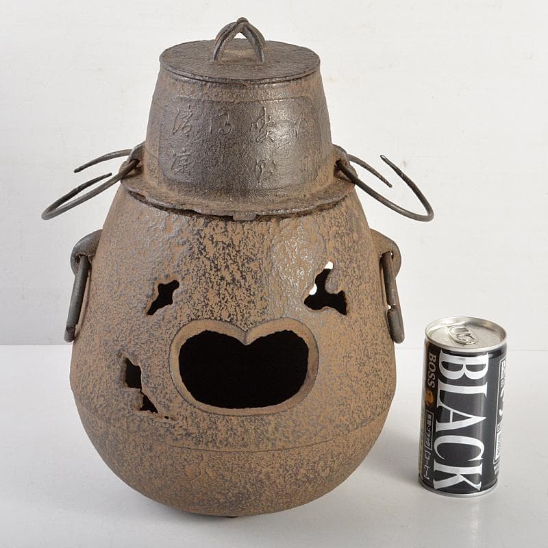 煎茶道具　漢詩文　茶飯釜　涼炉　D　R6641B