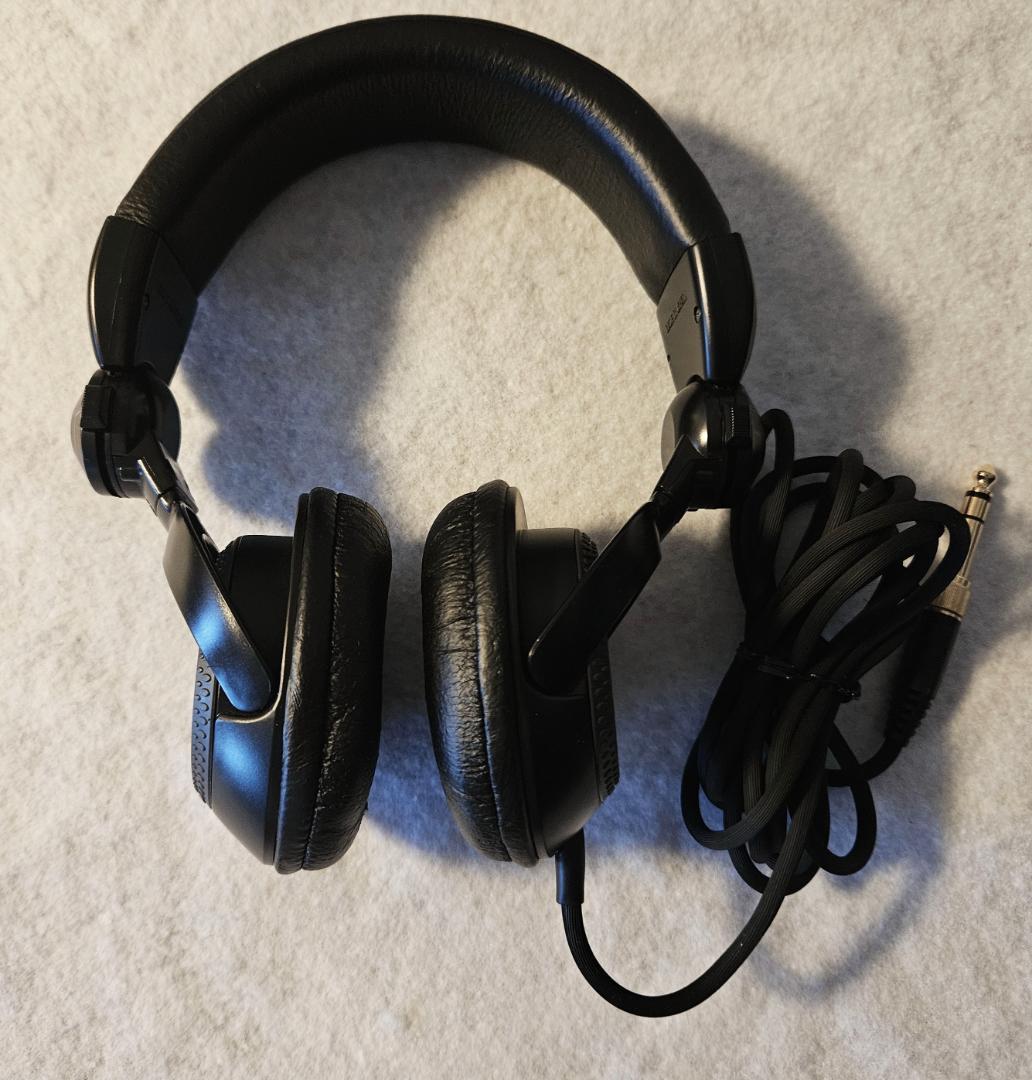 ★TECHNICS テクニクス RP-DJ1200 ヘッドホン+交換パッド2種付