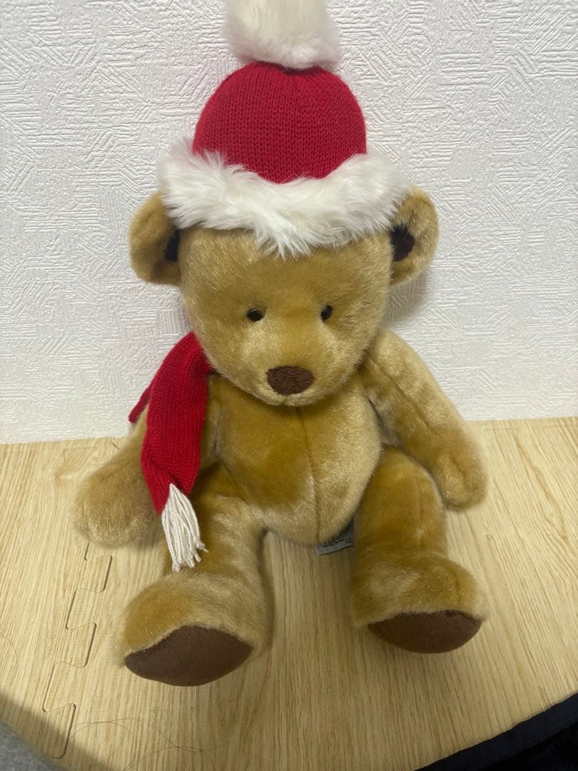 クリスマスデザイン ぬいぐるみ　chest nut