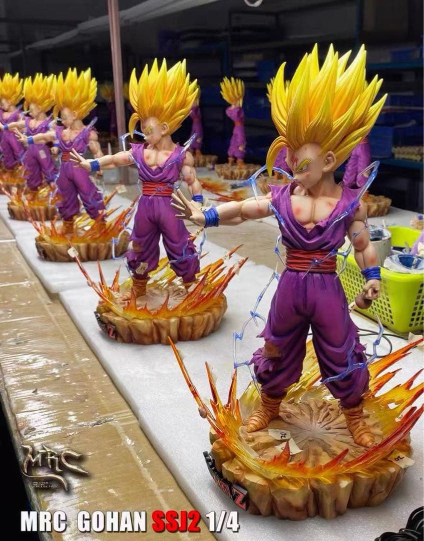 ドラゴンボール 孫 悟飯 ガレージキット ガレキ スタチュー①③
