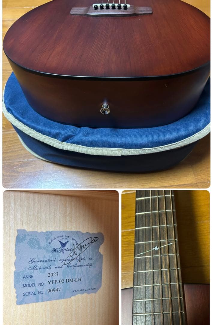 極美品✨ K.Yairi YFP-02 DM-LH 左利きモデル 特注