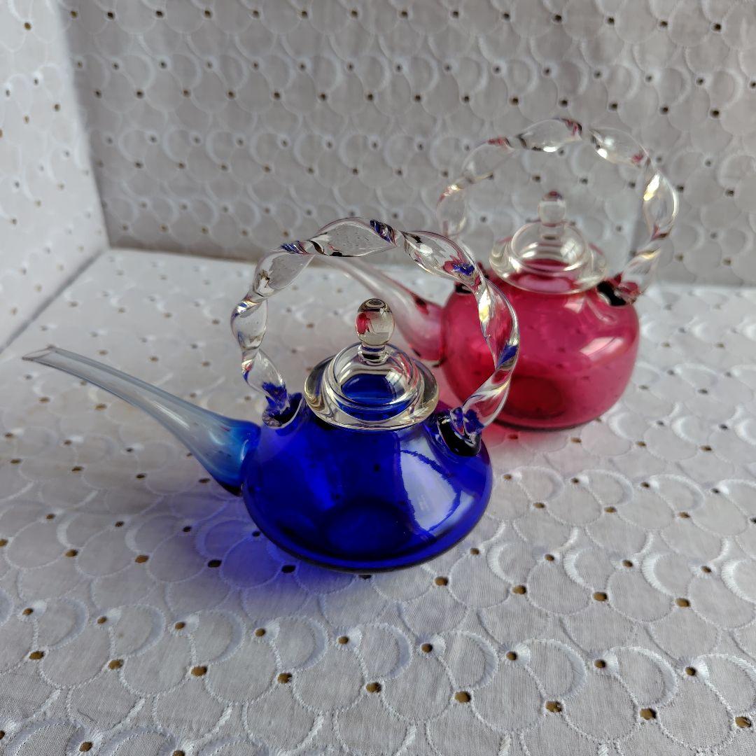 吉田勝美作　瑠璃の匠シリーズ　水差し