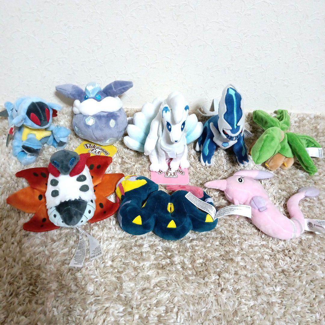 【即決価格】ポケモンfit まとめ売り Pokemon フィット ぬいぐるみ