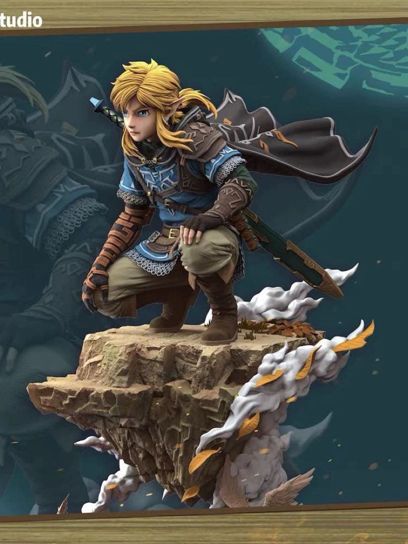 リンク　フィギュア　セルダの伝説　ガレージキット