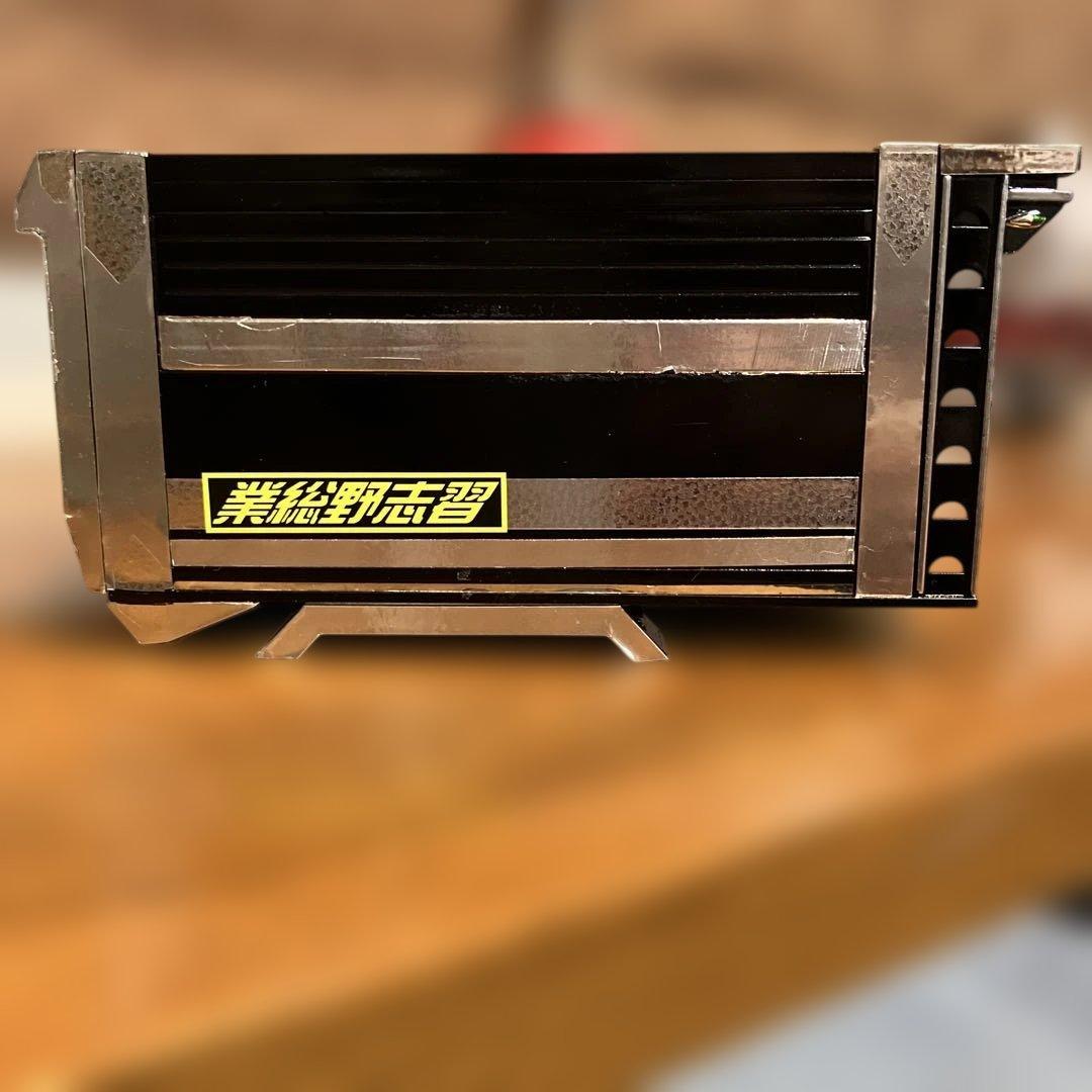 デコトラ、黒色のデカ箱出品、1／32大型ダンプ用