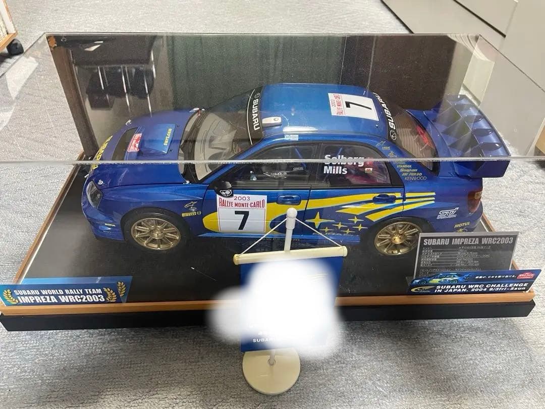 アシェットインプレッサWRC美品、ケース付き