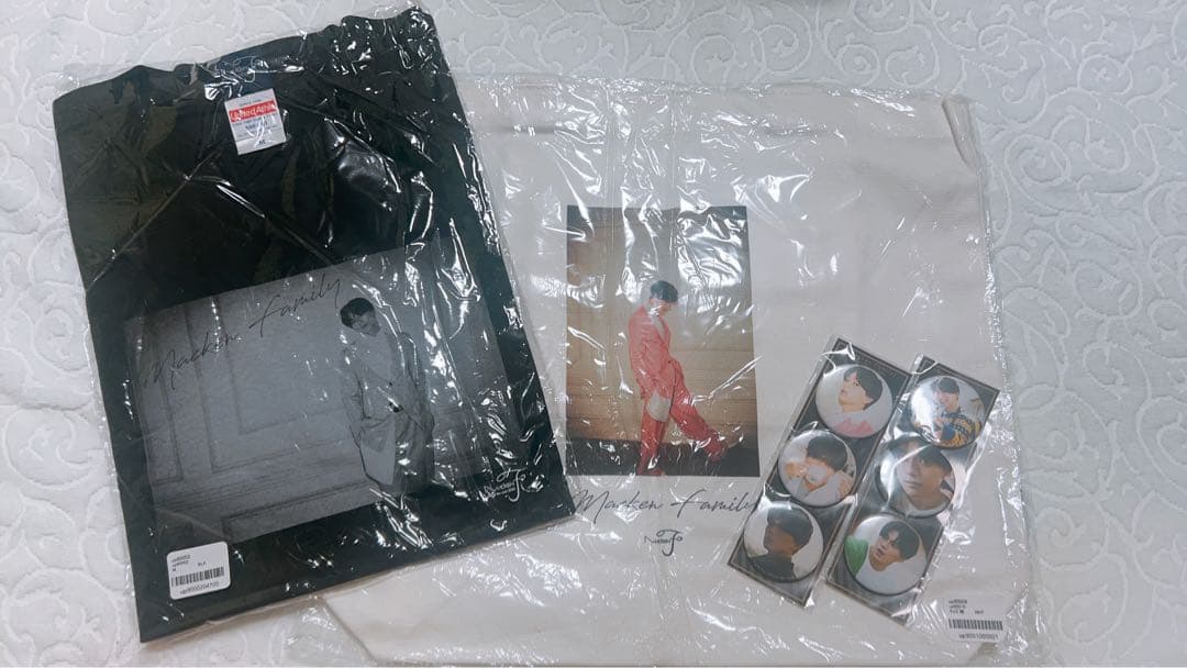 新田真剣佑ファンクラブ限定 Tシャツ トートバッグ バッジセット