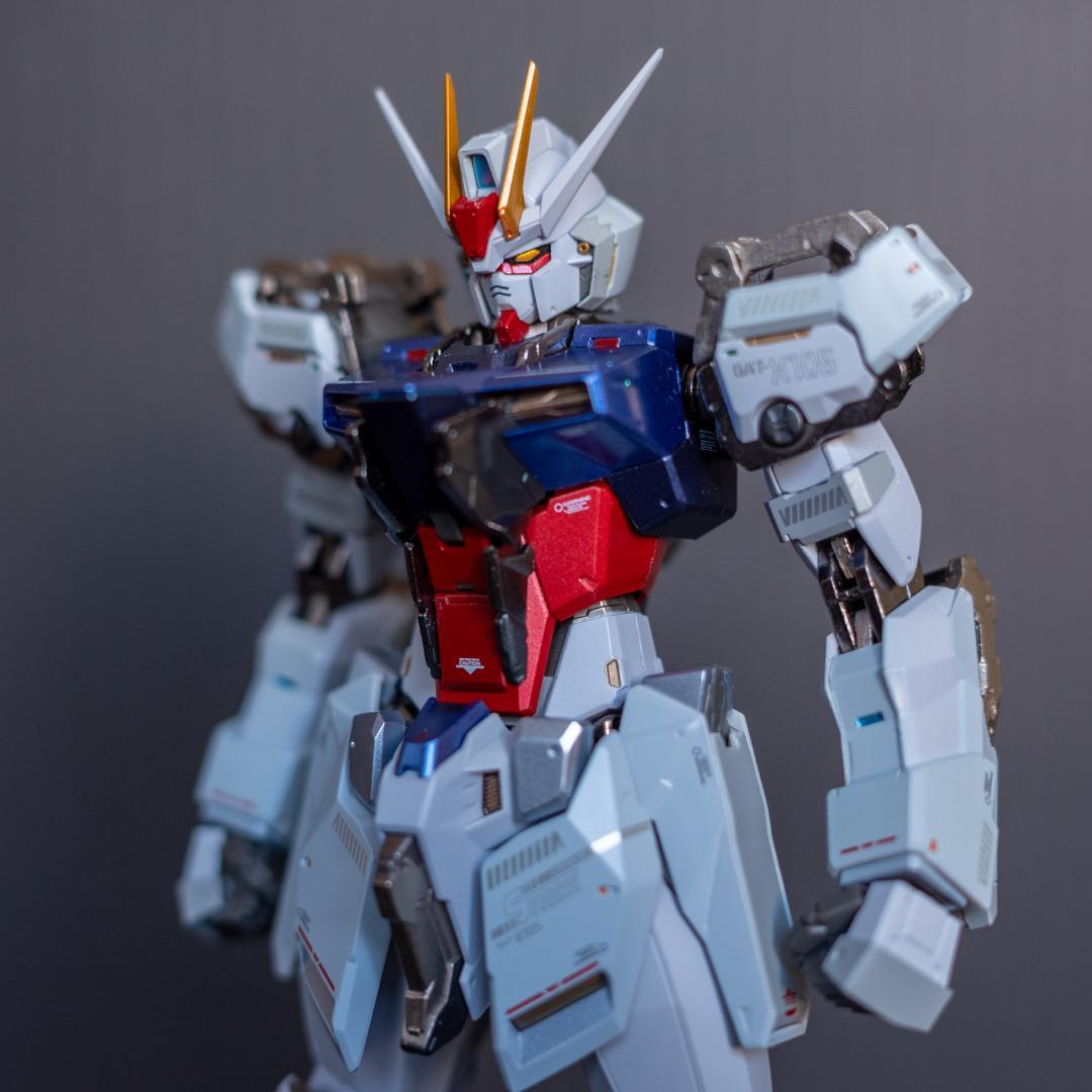 【L BUILD】ストライクガンダム&エールストライカー メタルビルド