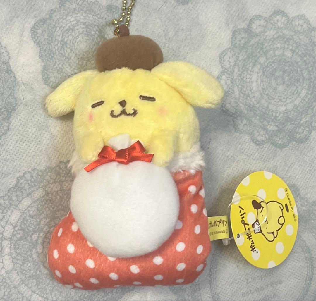 大特価‼️【新品・タグ付】ポムポムプリン　カフェ　くつした　クリスマス　マスコット