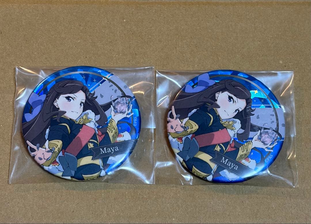 レヴュー スタァライト 天堂 真矢 ホログラム 缶バッジ コミケ