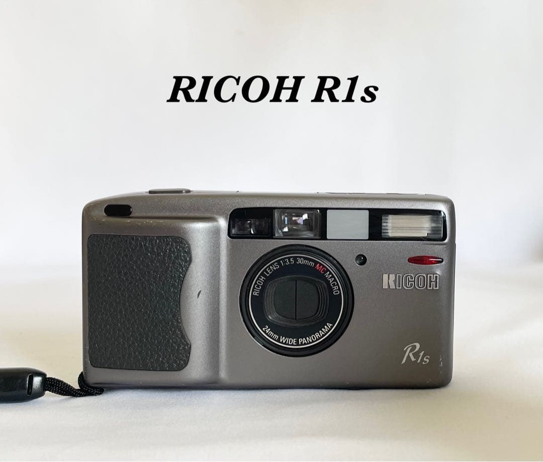 【完動品】RICOH R1Sフィルムカメラ フィルムカメラ 動作確認済み
