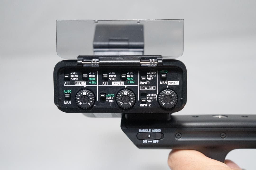 【未使用】SONY FX3.30用 XLRハンドルユニット XLR-H1