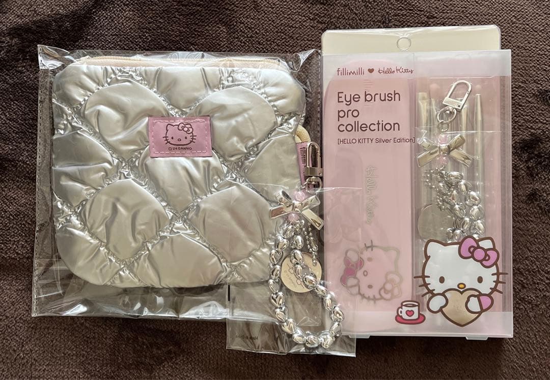 フィリミリ キティ ブラシセット ポーチ