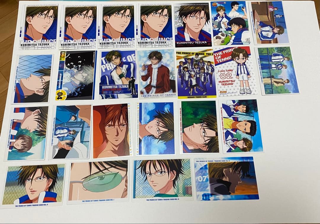 テニスの王子様　シャイニングクリアカード　他まとめ売り 約150枚以上 手塚など