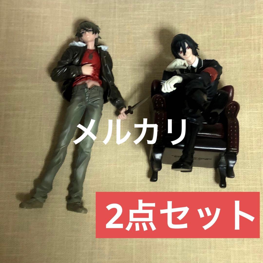 咎狗の血　フィギュア　2点セット　シキ　アキラ　軍服