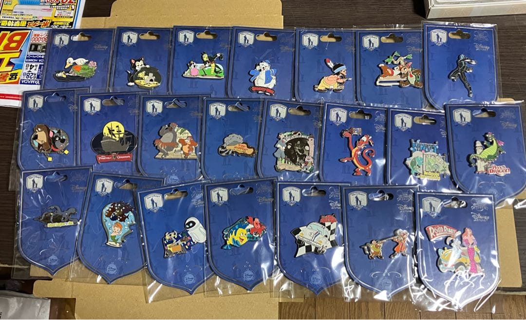 ディズニー　ピン　22種セット