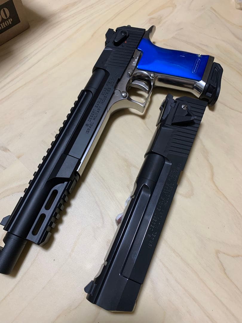 美品　マルイライトニングホーク.50AE　デザートイーグル　外装カスタム