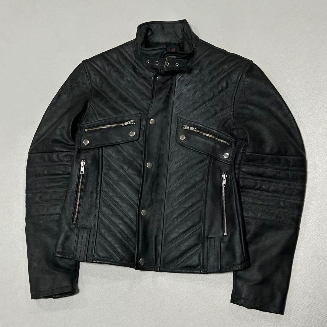 00s Morgan モーターサイクル レーシング カウレザー ライダース