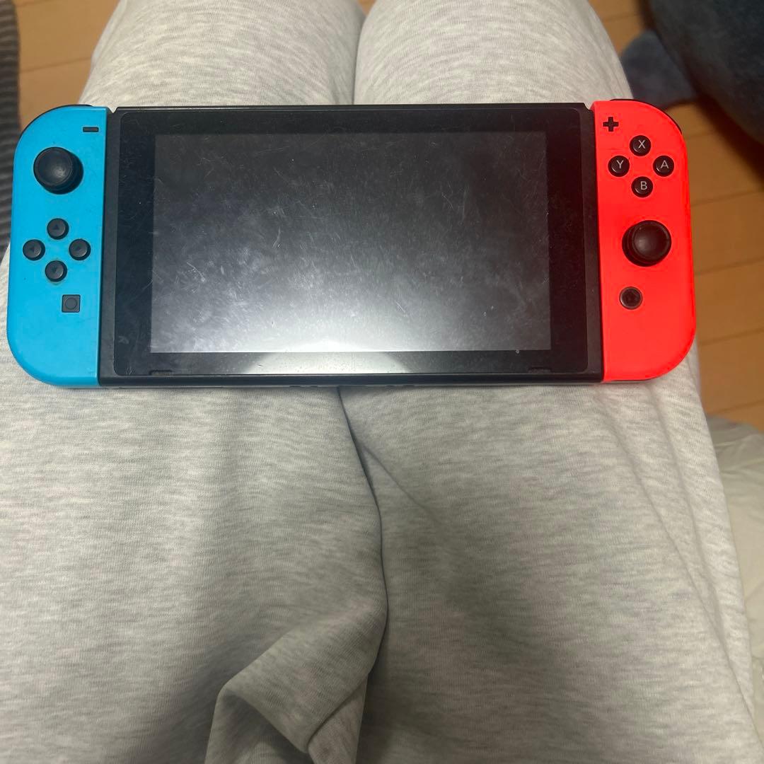 豊*屋様 Nintendo Switch 本体 青/赤