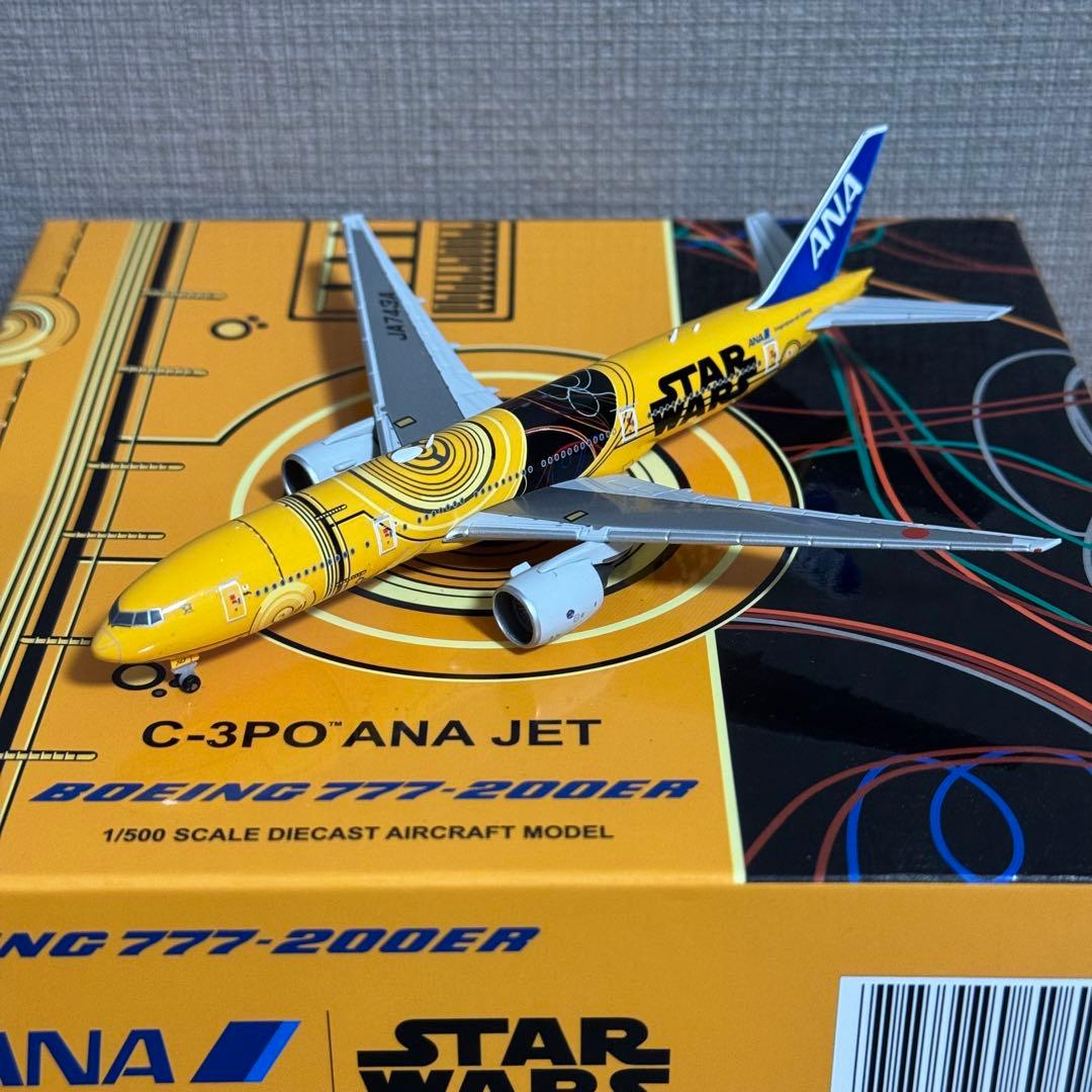 ANA B777-200ER JA743A C-3PO 1/500 新品