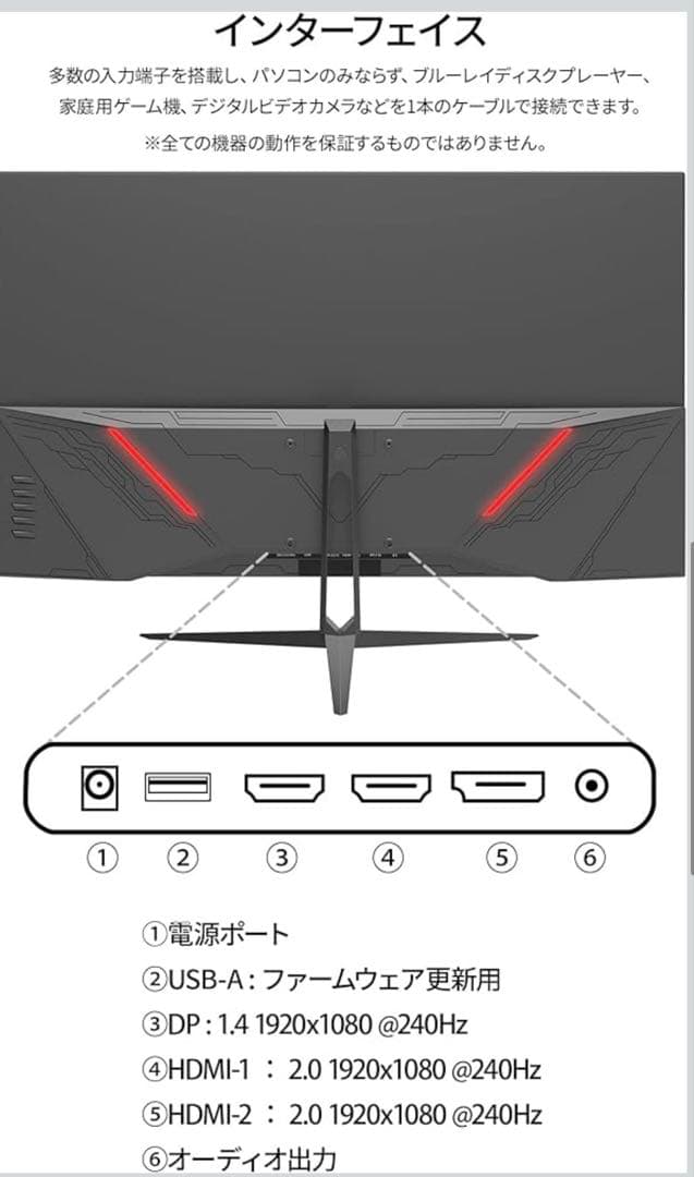 【新品】JAPANNEXT 31.5インチ ゲーミングモニター