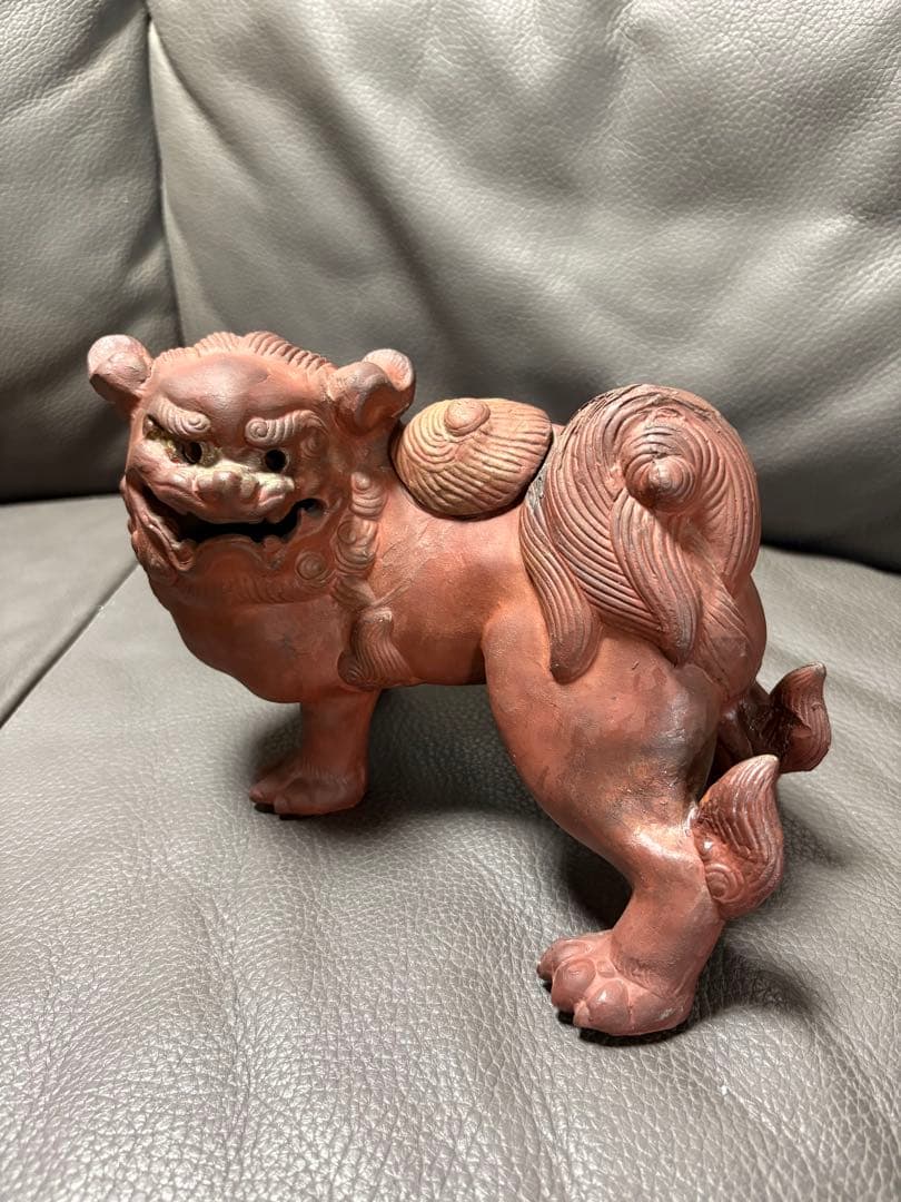 獅子　置物