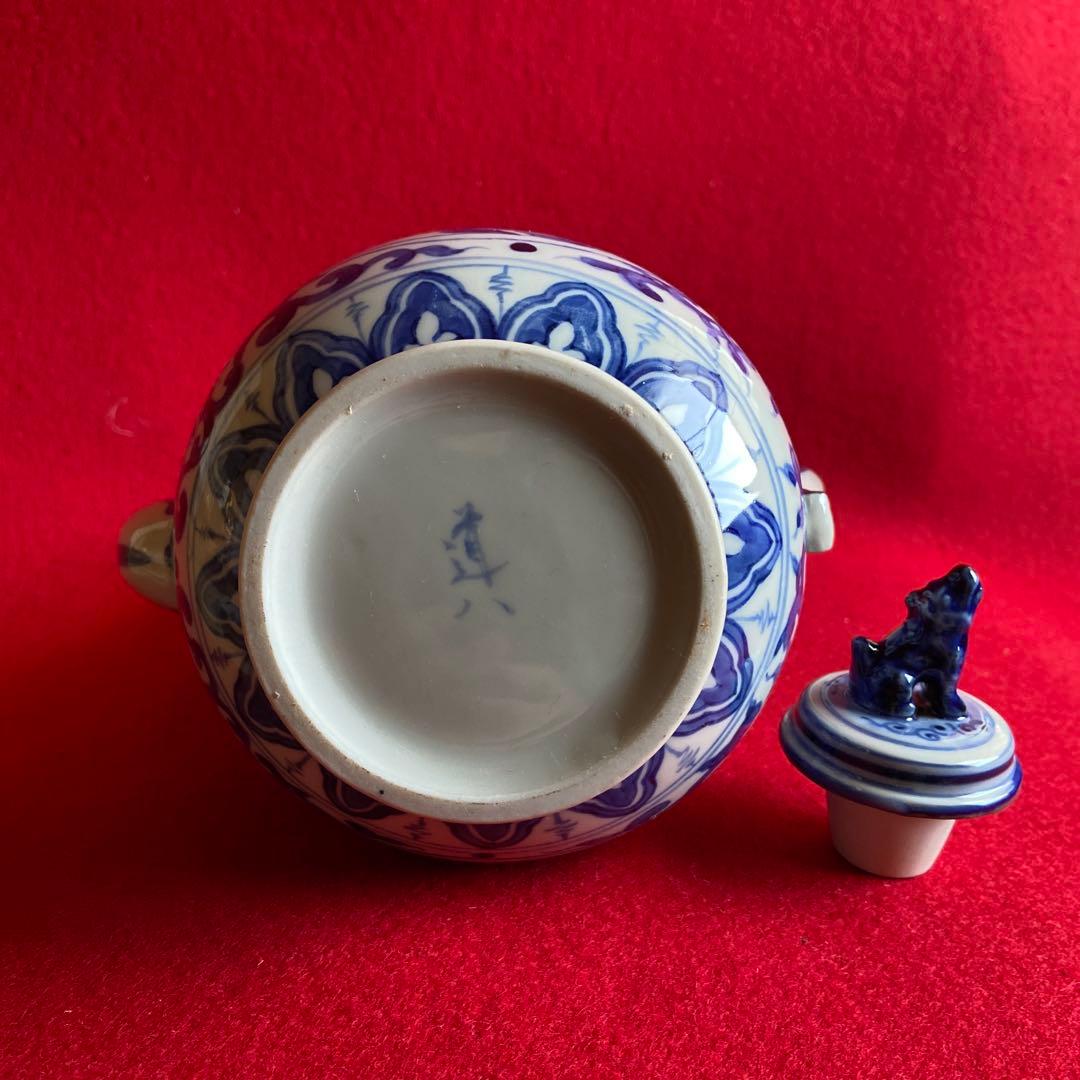 茶道具　盛蓋瓶