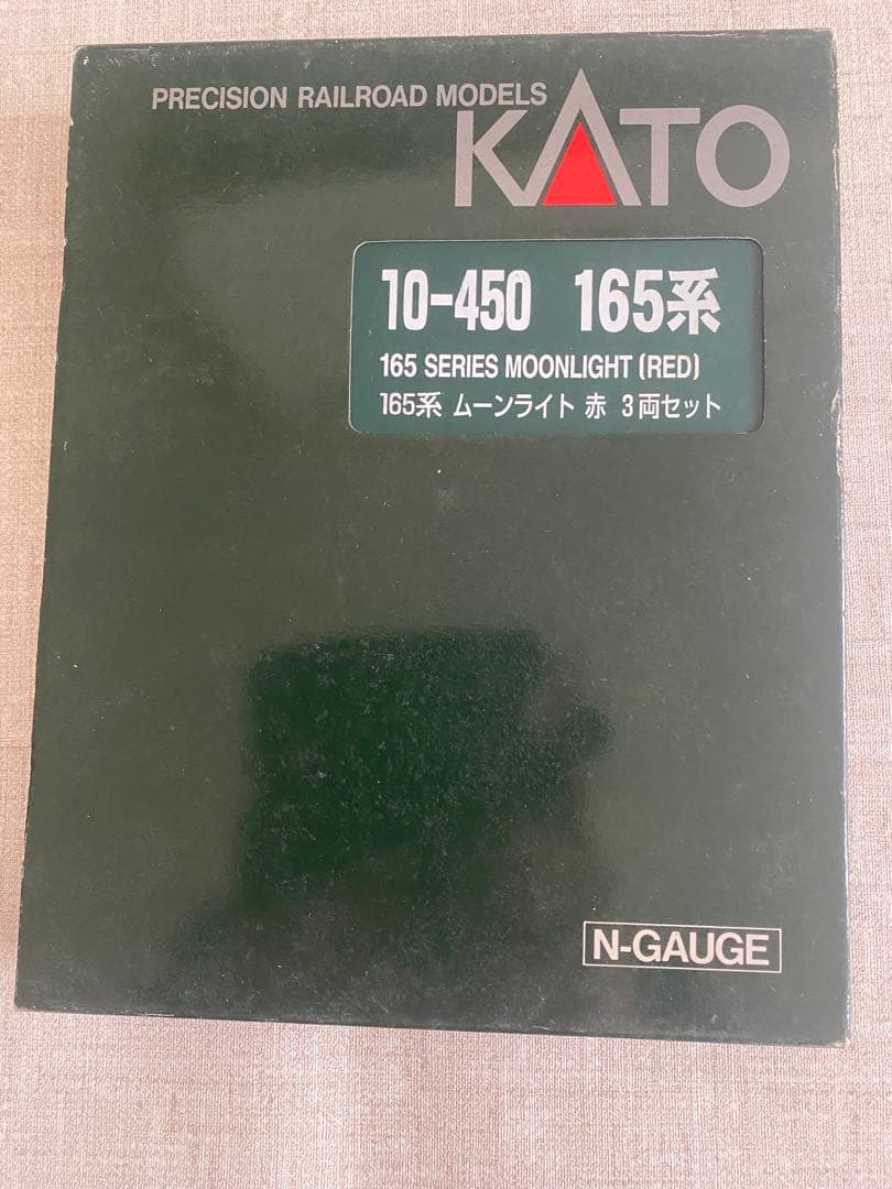 【超美品】KATO 165系ムーンライト（赤）3両セット