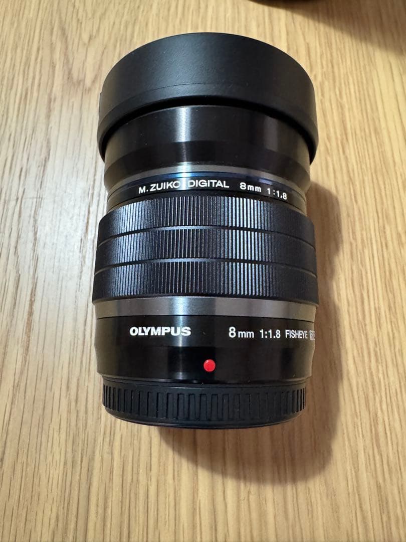 【美品】M.ZUIKO DIGITAL 8mm F1.8 Fisheye PRO