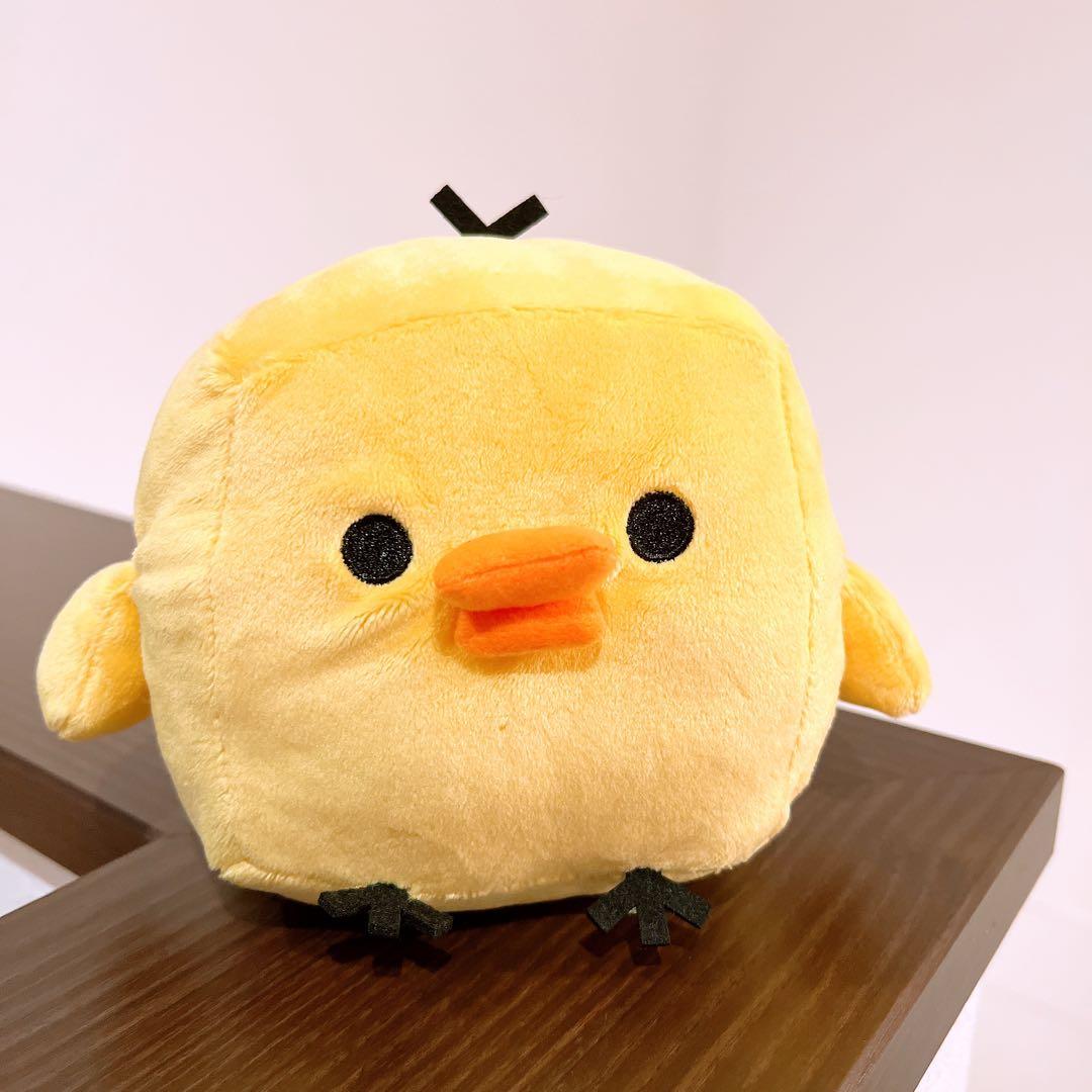 ゲーミングリラックマ　受注　キイロイトリ　カクカクぬいぐるみ