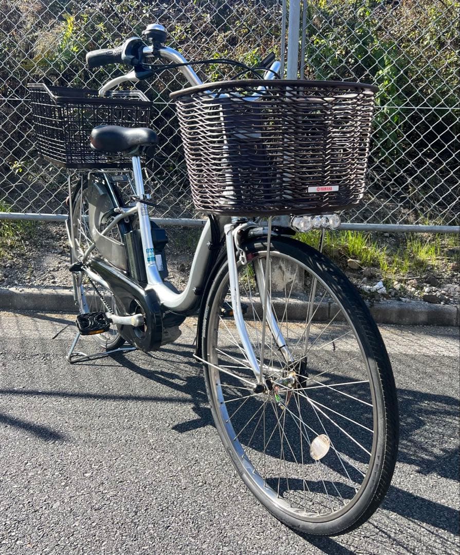 ヤマハPASナチュラ電動アシスト自転車26インチ程度良好関東圏配送可能