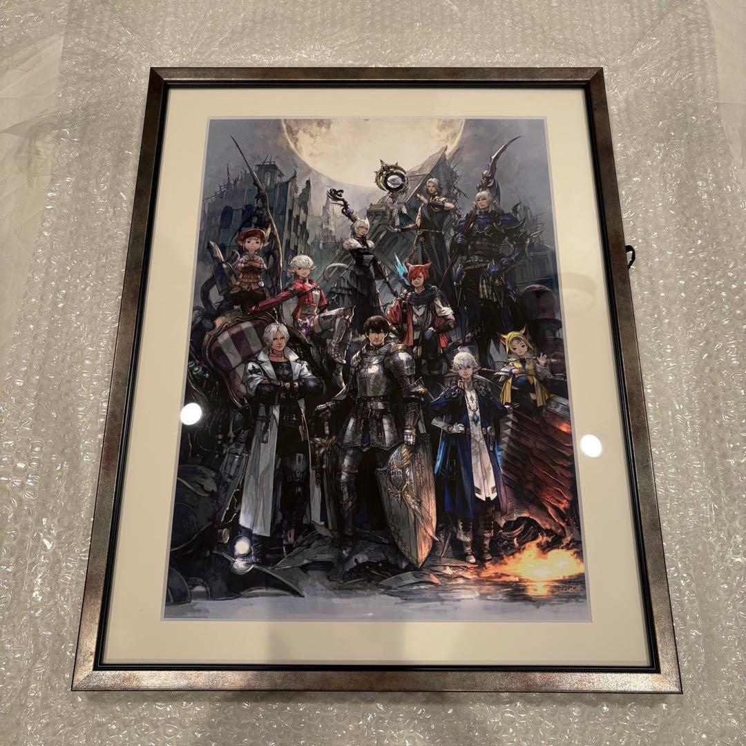 FF14複製原画『暁月のフィナーレ』ファイナルファンタジー14 アート