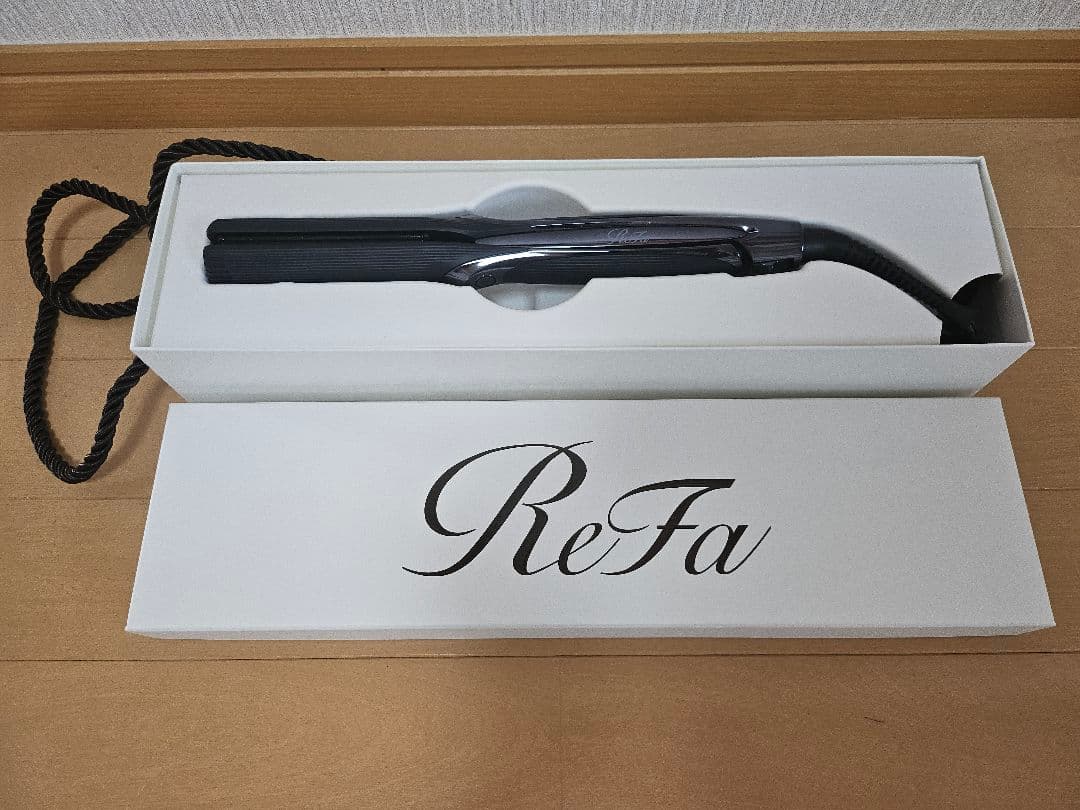 ReFa ストレートヘアアイロン プロ ブラックRE-AT-02A