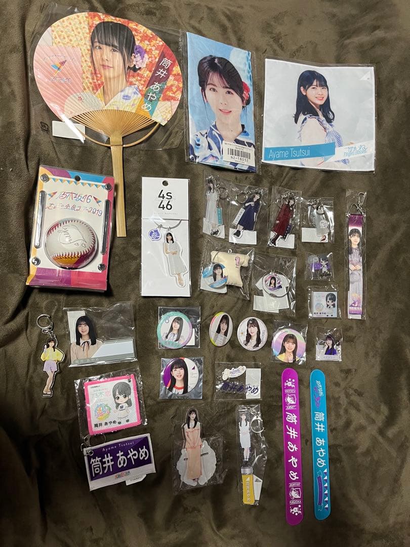 k*a様 筒井あやめ グッズ まとめ売り タオル アクリルスタンド 缶バッジ キ