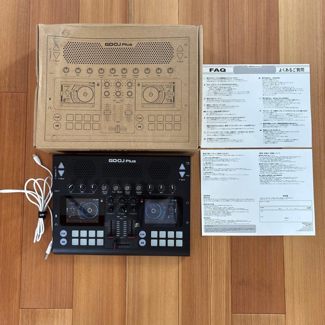 GO-DJ Plus DJ 説明書付き ほぼ未使用
