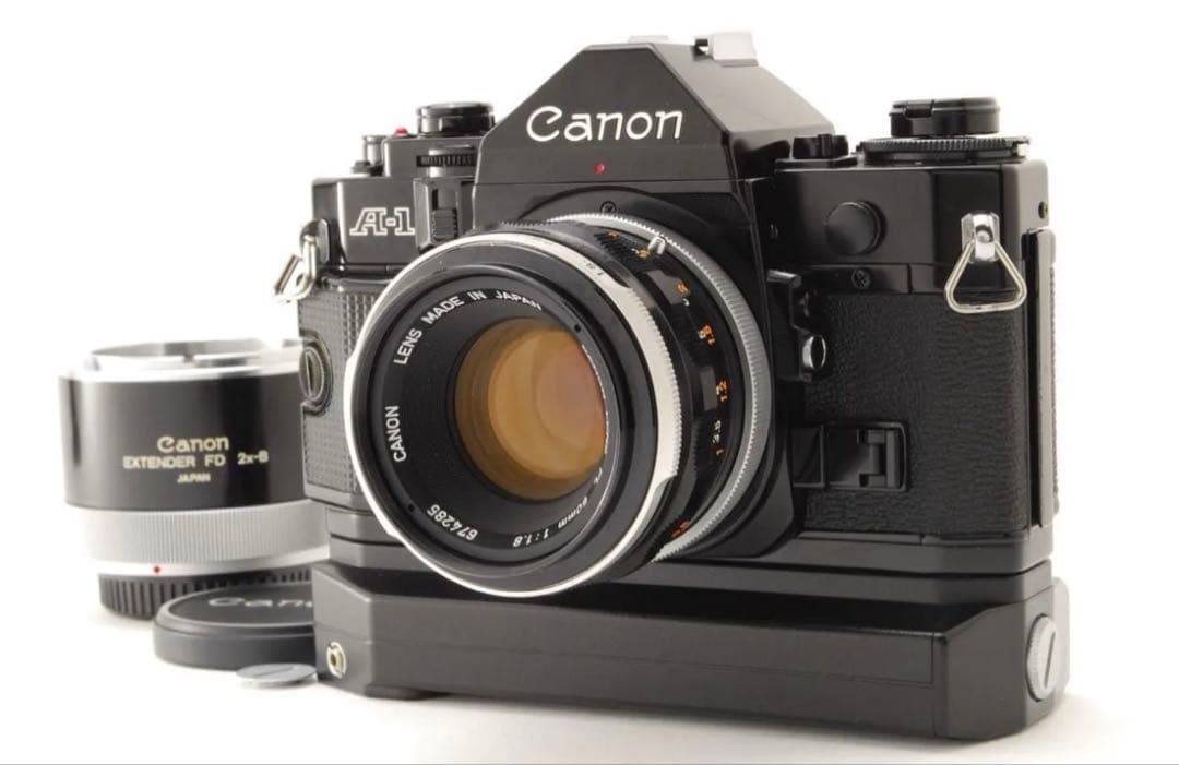 Canon A-1 ワインダー　エクステンダーセット