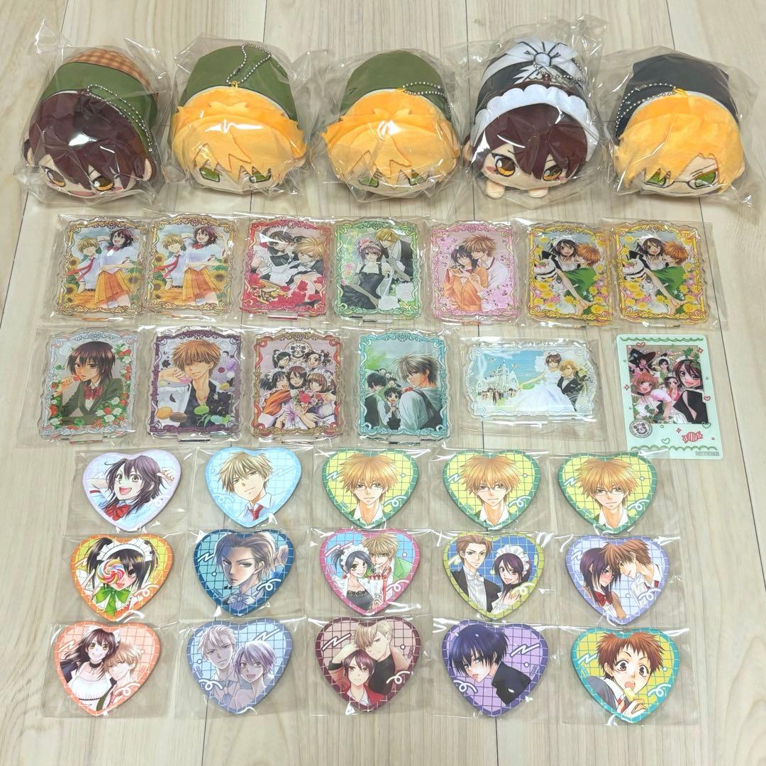 会長はメイド様 漫福ガチャ 白泉社 ぬいぐるみ アクリルスタンド 缶バッジ