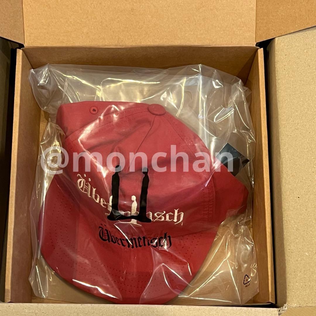 G-DRAGON ÜBERMENSCH CAP BURGUNDY ジヨン