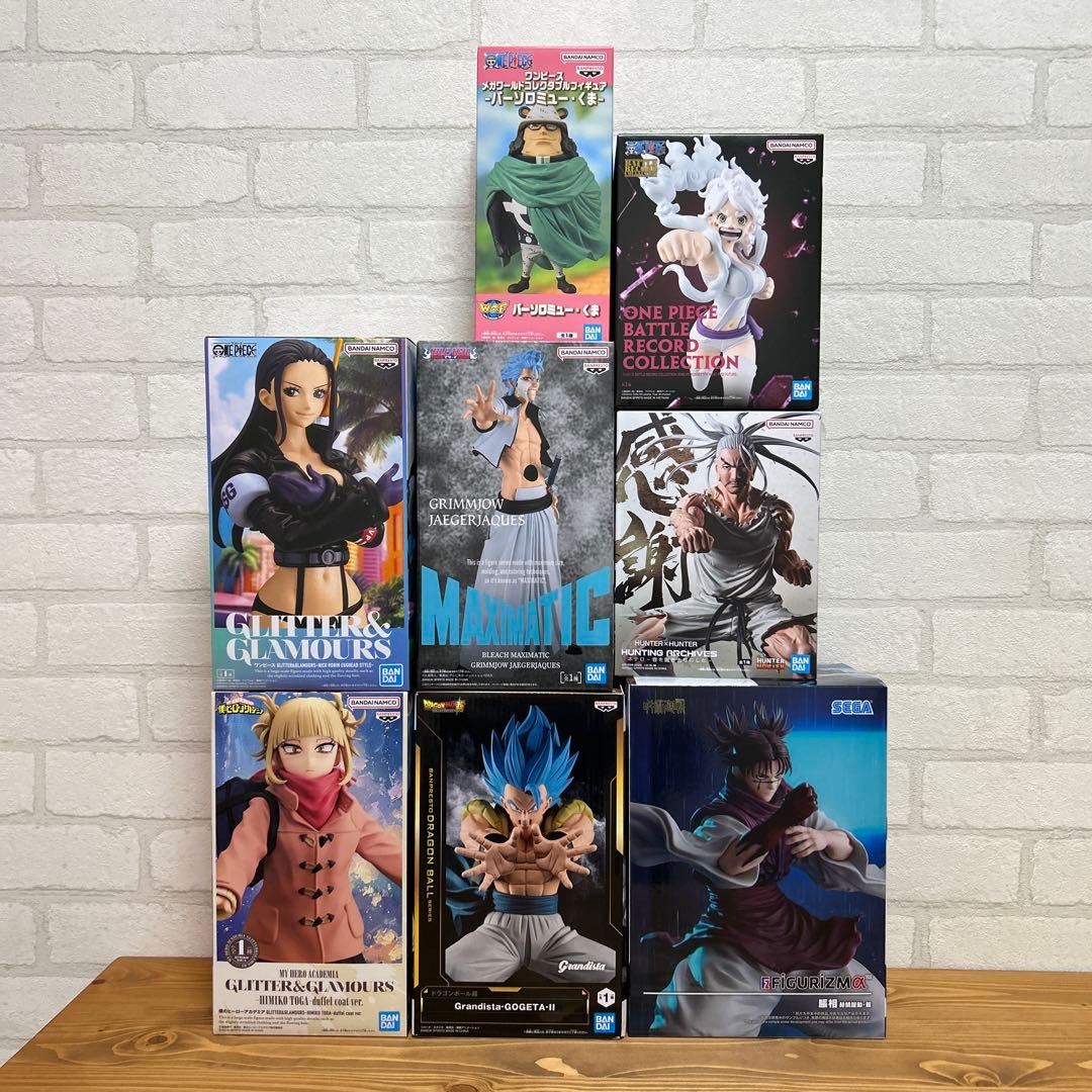 最新　ジャンプ系　プライズ　フィギュア　まとめ売り　8点