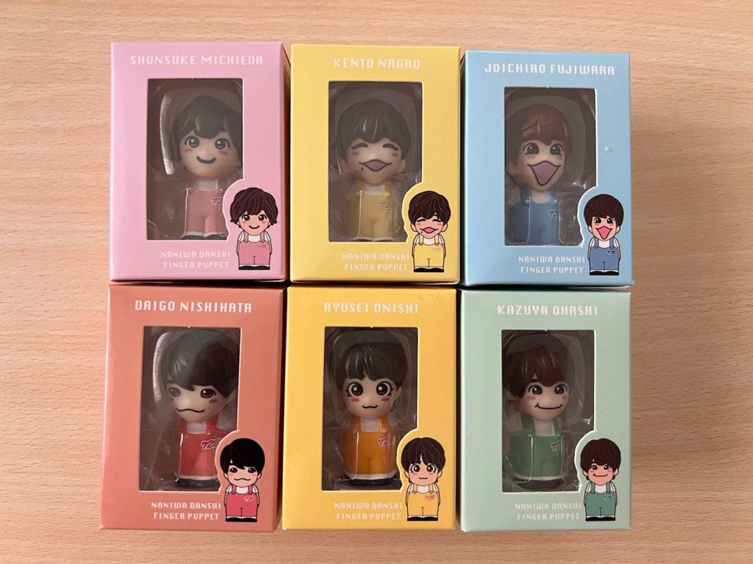 なにわ男子　指人形　6体　高橋恭平なし