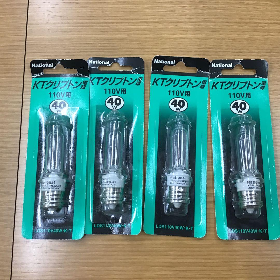 すのあいKTクリプトン電球 40W E17口金 LDS110V40WKT