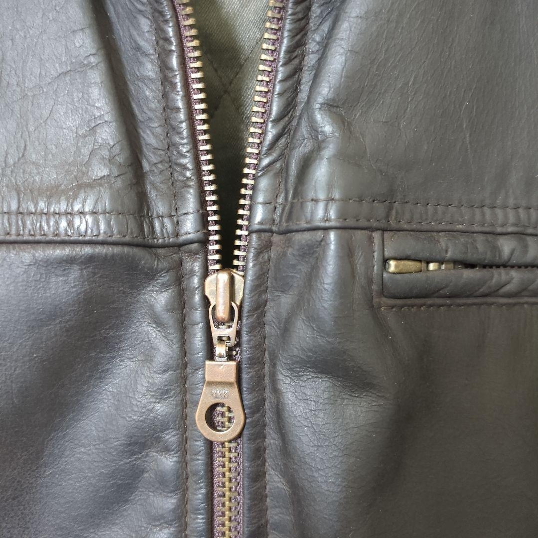 レザーシングルライダースジャケット