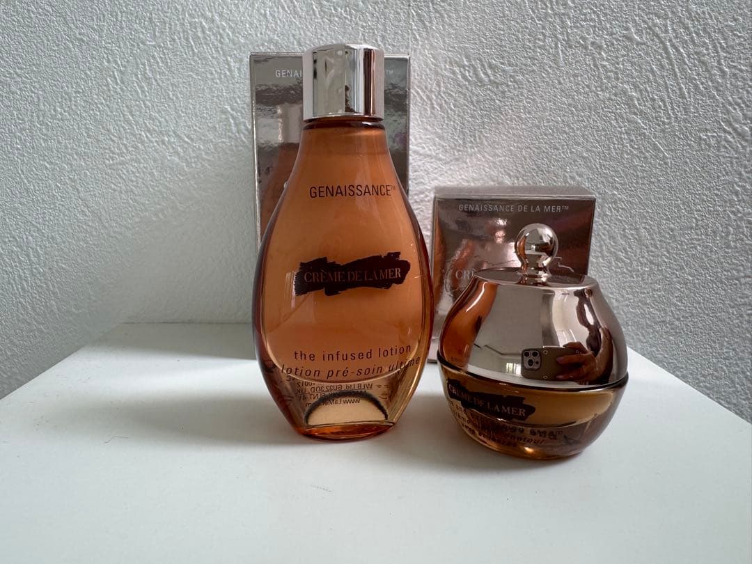 ドゥラメール　インフューズドローション＆アイアンドエクスプレッションクリーム