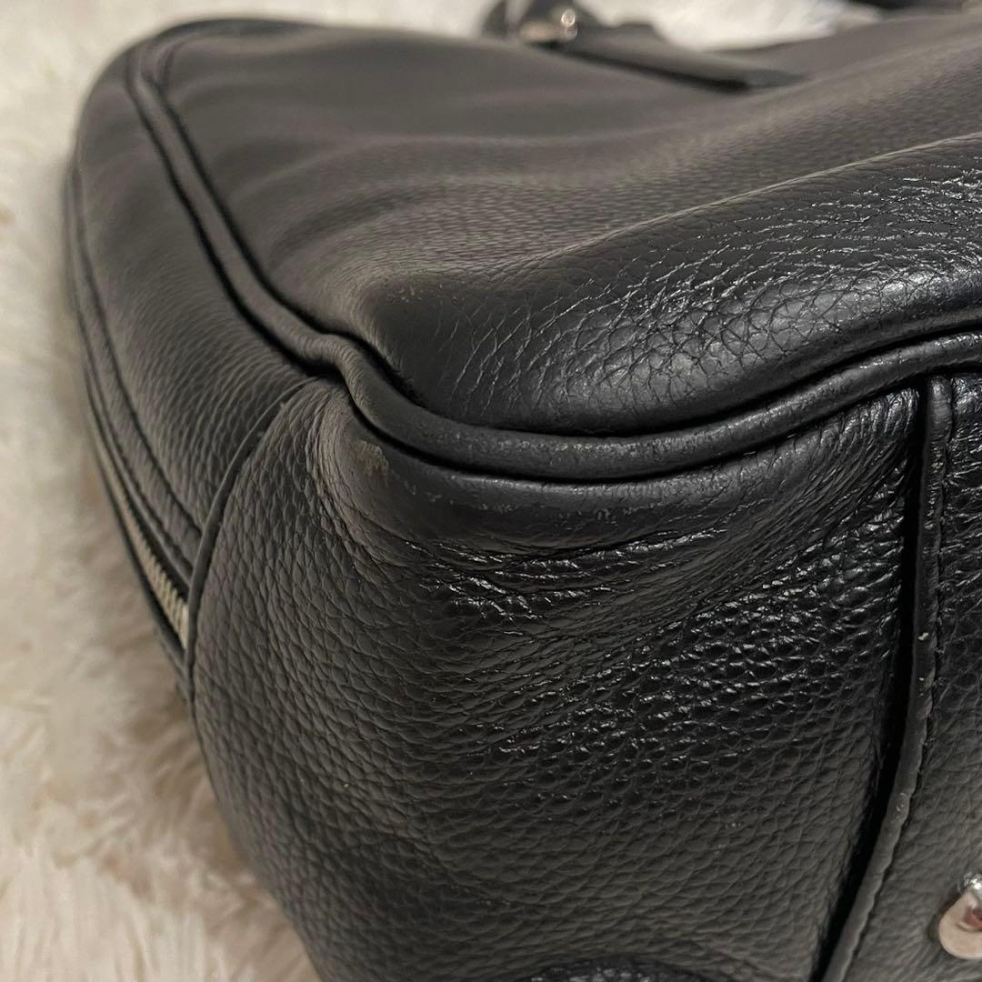 ユナイテッドアローズ 2way メンズ ビジネスバッグ ブラック チャーム付き