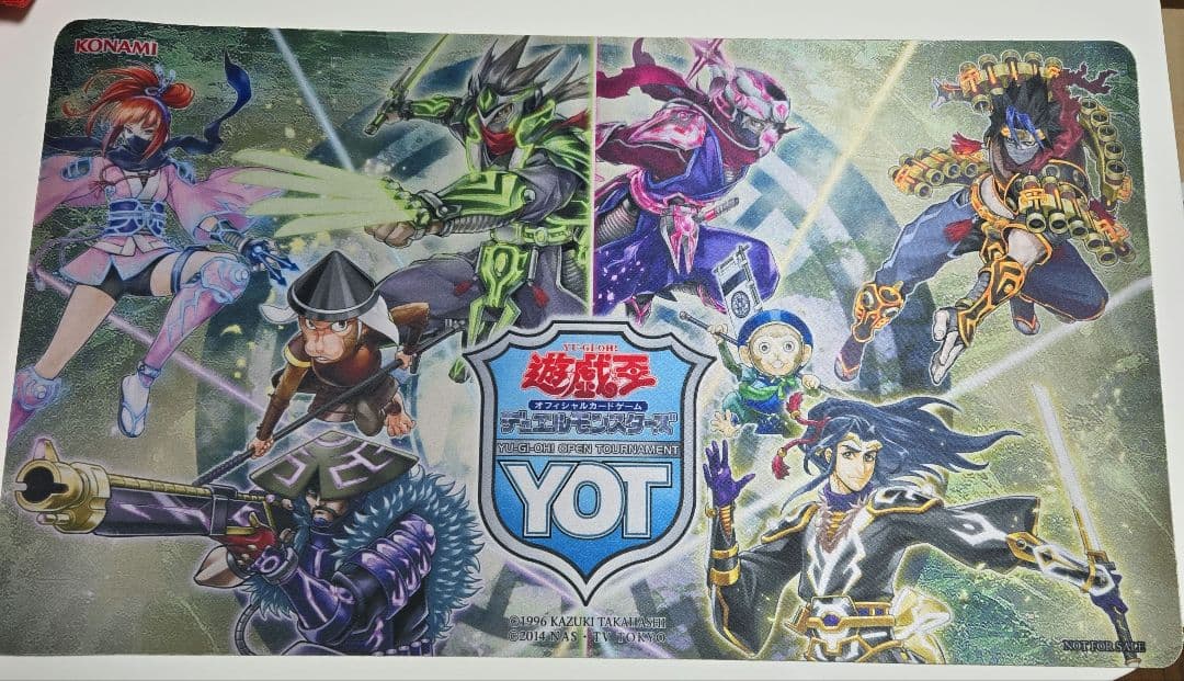 遊戯王 アジア版 プレイマット 影六武衆YOT2017 シンガポール2018