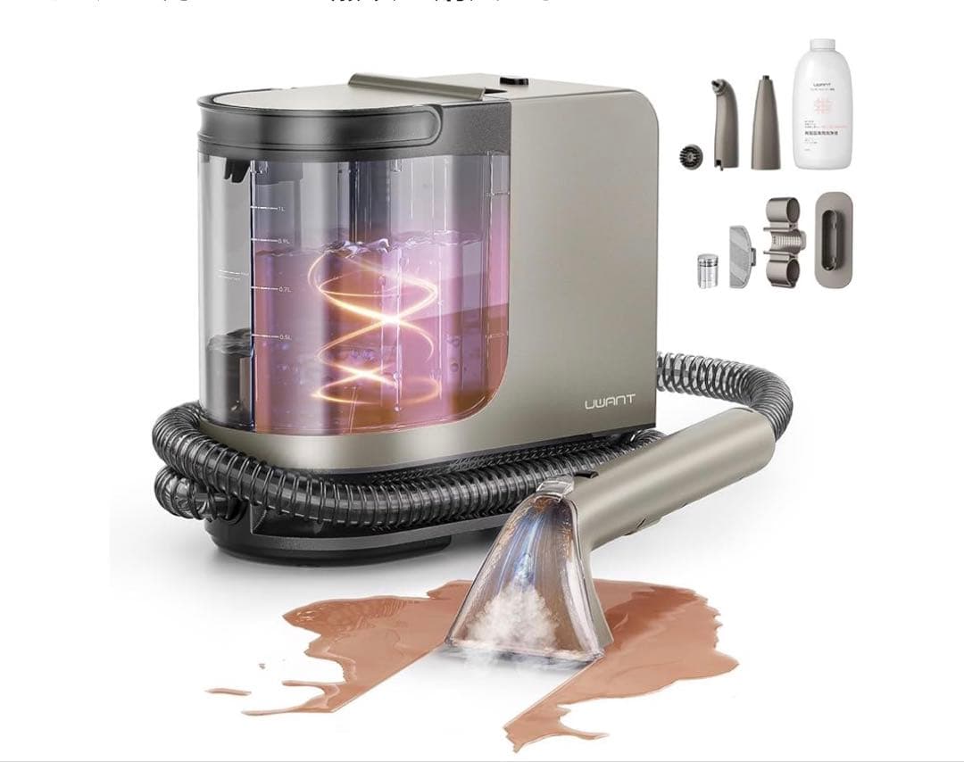 PAMUKO様　カーペットクリーナー スチームクリーナー　100℃蒸気